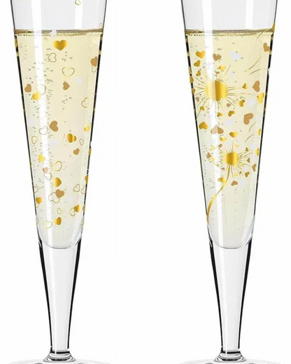 Goldnacht #24 Champagne Glass