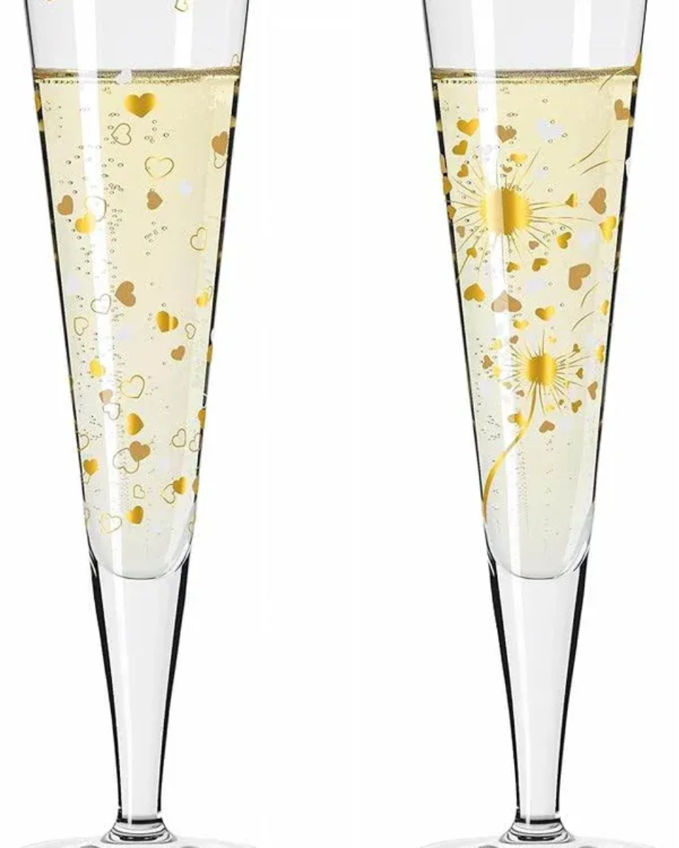 Goldnacht #24 Champagne Glass
