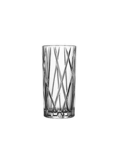 Modern Long Drink Glass, Set of 6