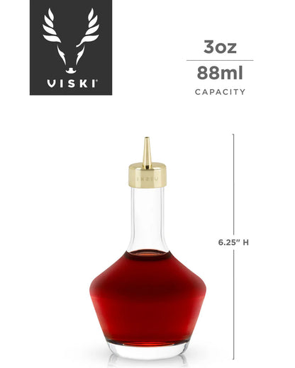 Bitter Bottle with Gold Dasher Top