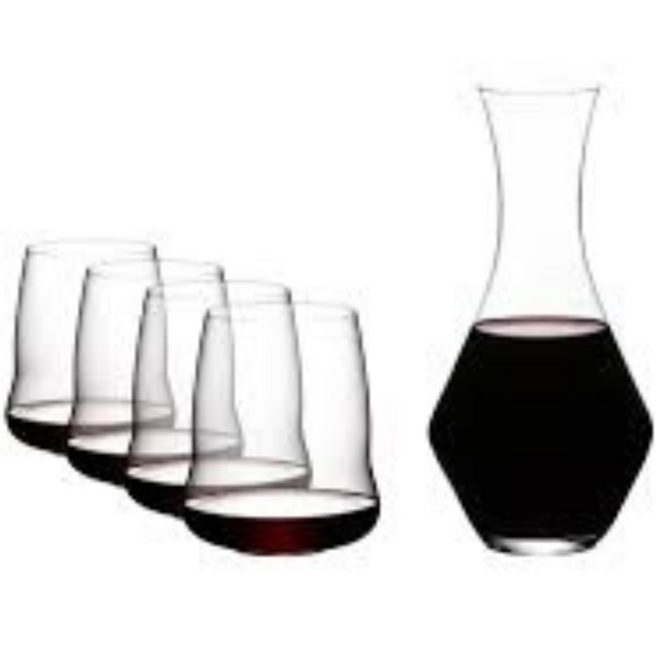 Stemless Wings Decanter (Set of 5) Online