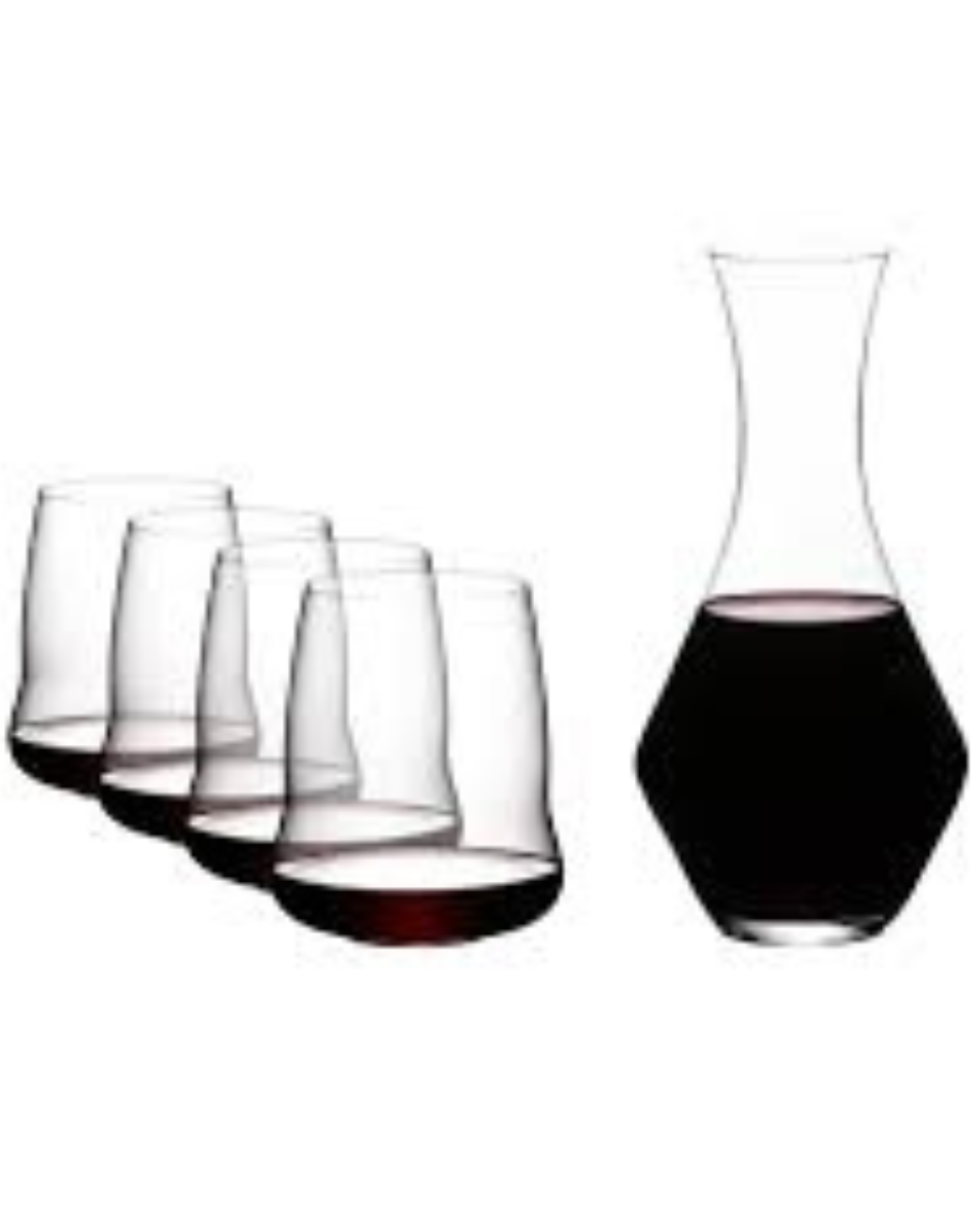 Stemless Wings Decanter (Set of 5) Online