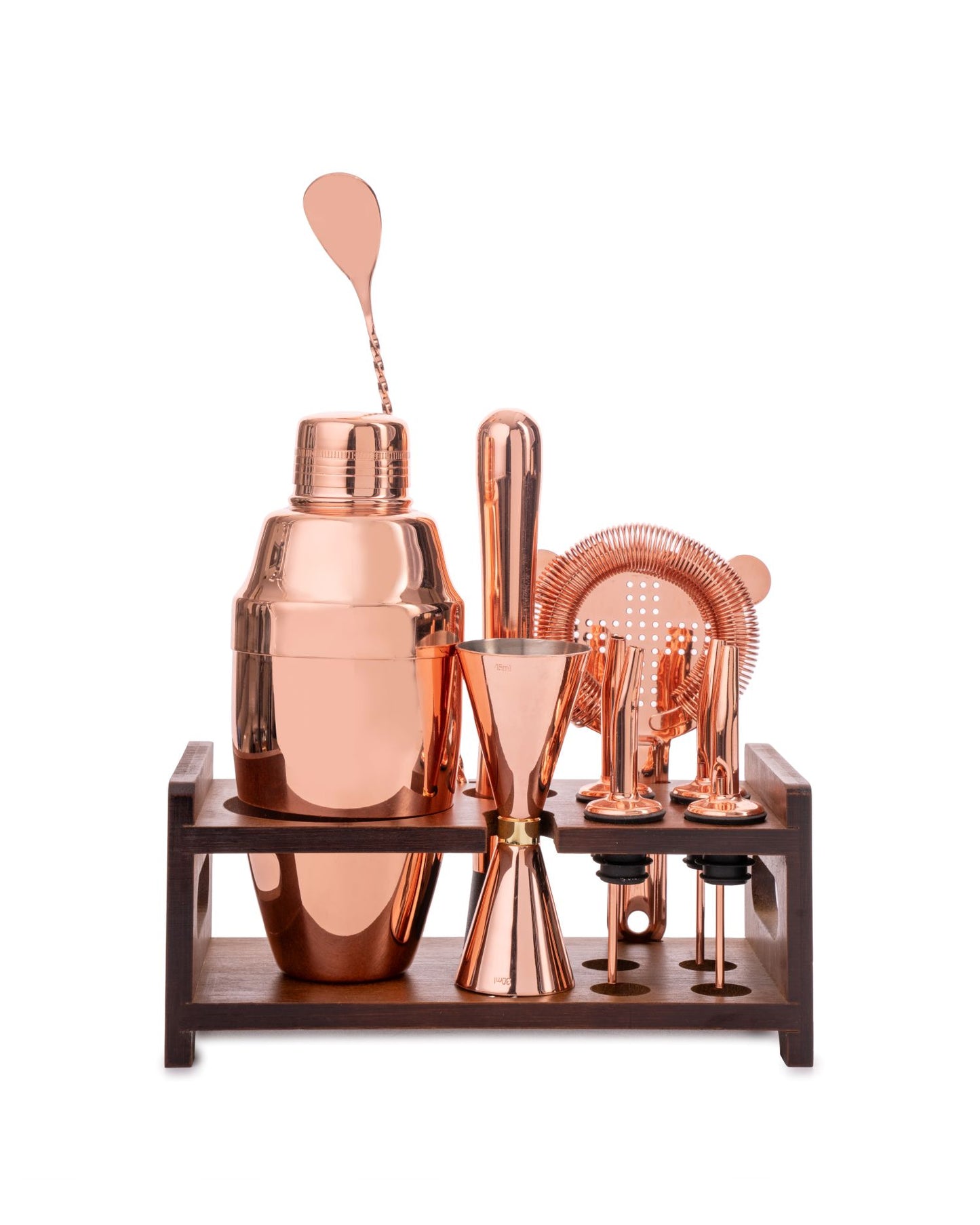 Essential Bar Tools Set, Rose Gold