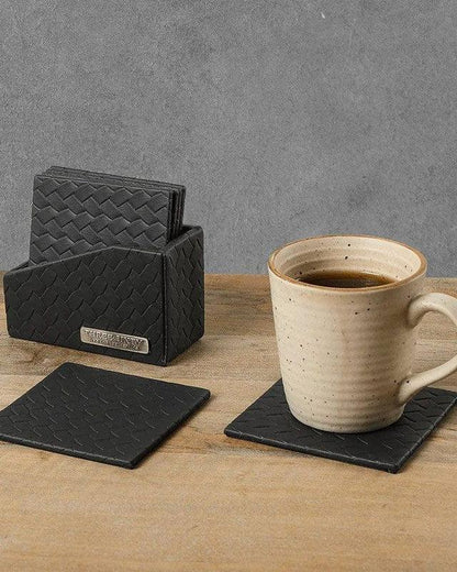 Entwine Coasters - Black