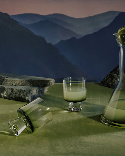 Tank Lowball Glass