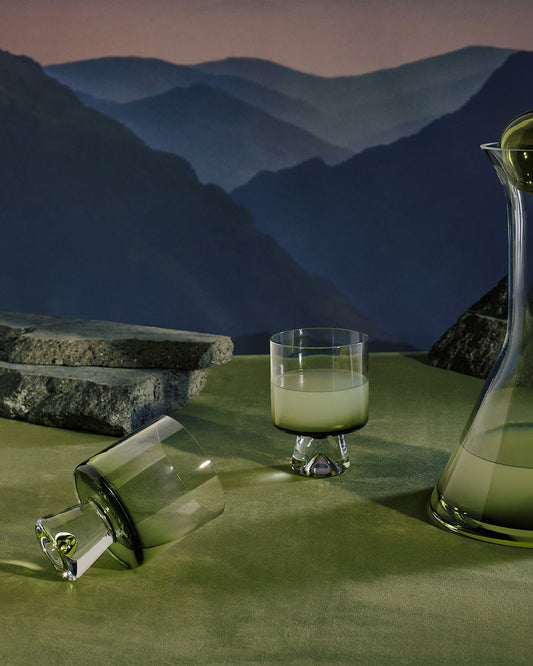 Tank Lowball Glass