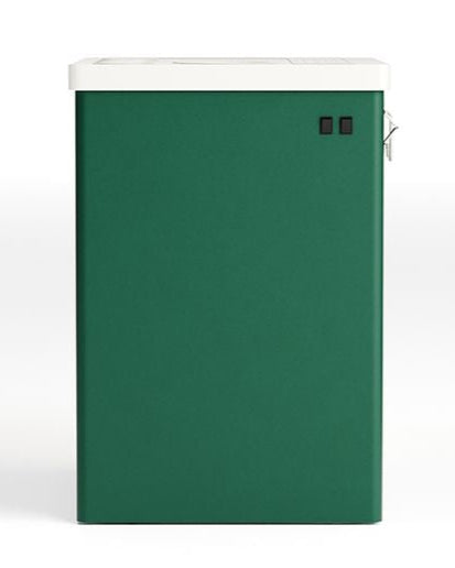 Model X Emerald Green Leather Vinyl Finish Bar