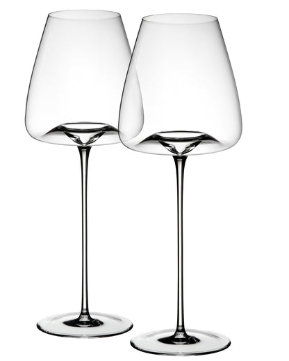 Straight White Wine Glass