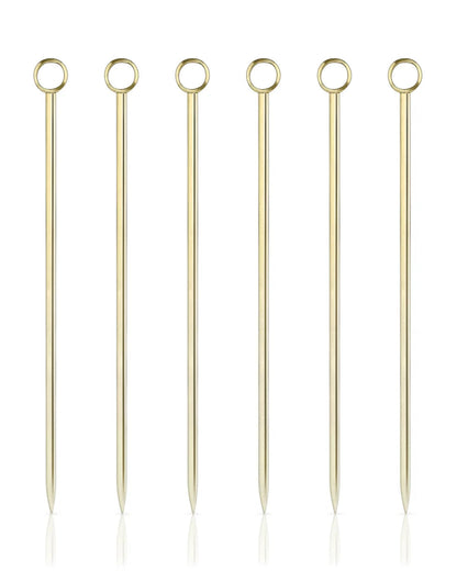 Belmont Cocktail Picks, Gold