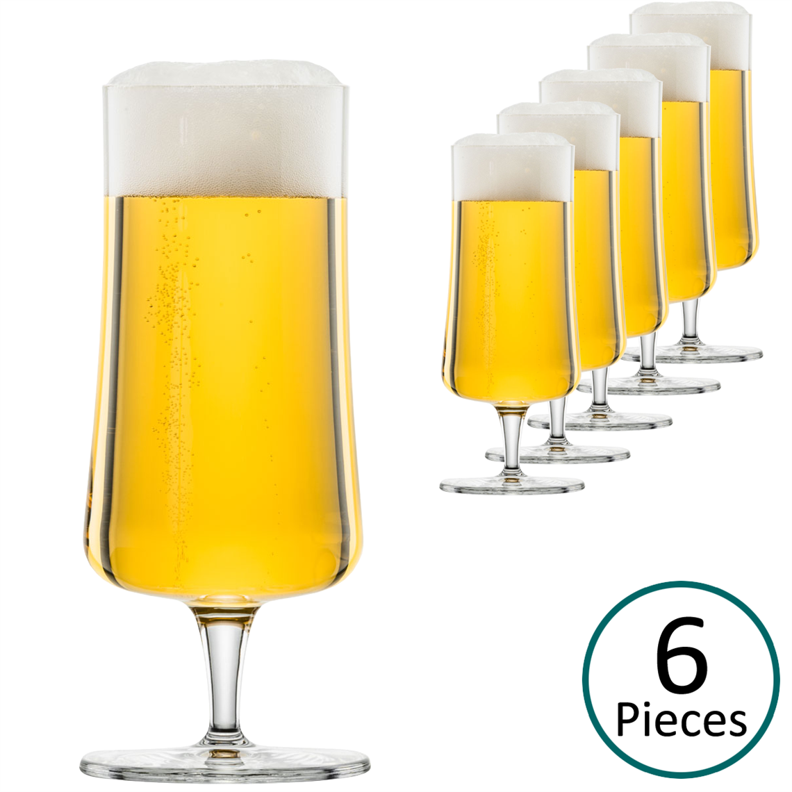 Beer Basic Pilsner Glass, Set of 6