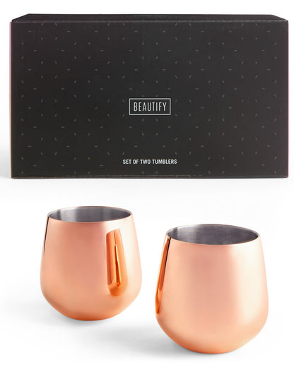 Rose Gold Tumblers