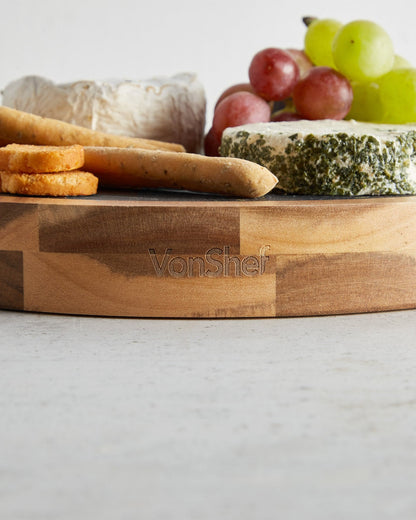 Acacia Round Cheese Board