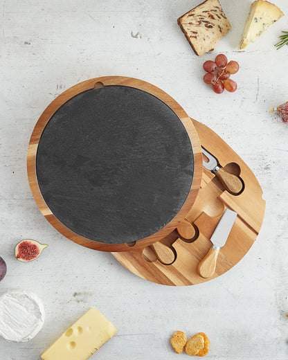 Acacia Round Cheese Board