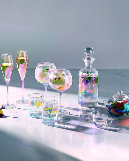 Iridescent Cocktail Gin Glass