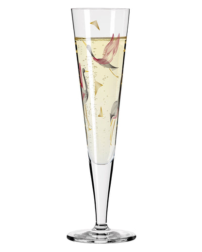 Goldnacht #15, Champagne Glass