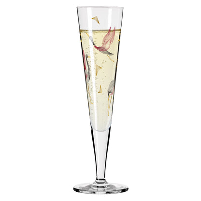 Goldnacht #15, Champagne Glass