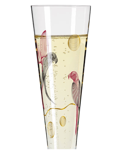 Goldnacht #16, Champagne Glass
