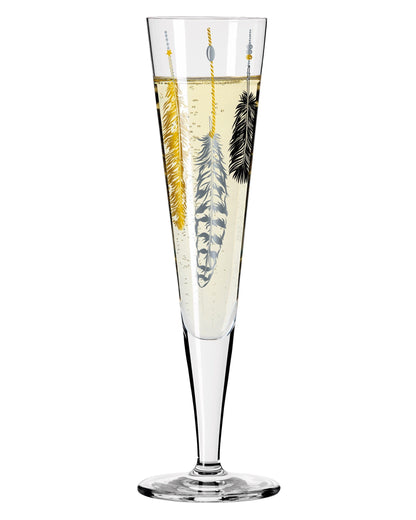 Goldnacht #3, Champagne Glass