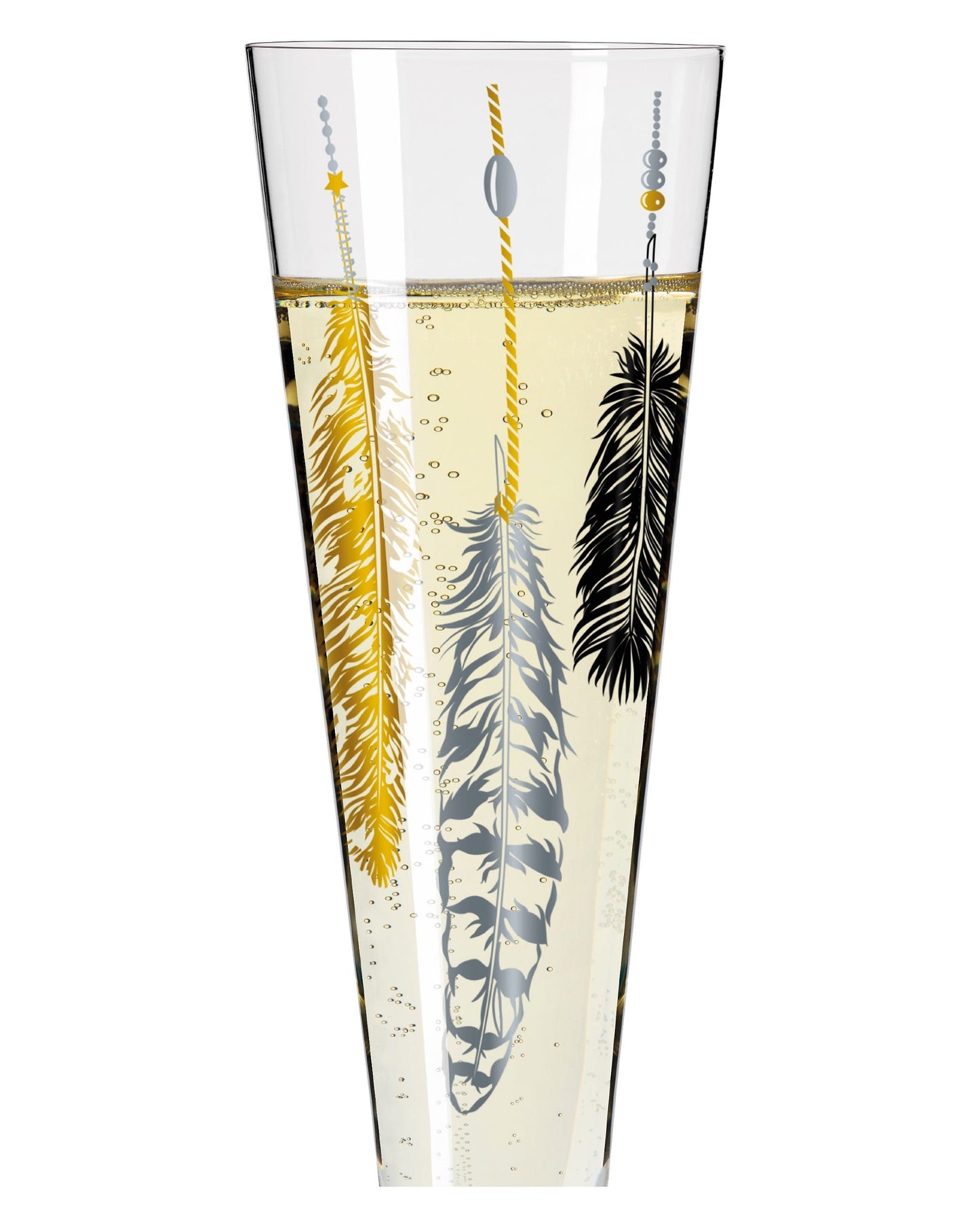 Goldnacht #3, Champagne Glass