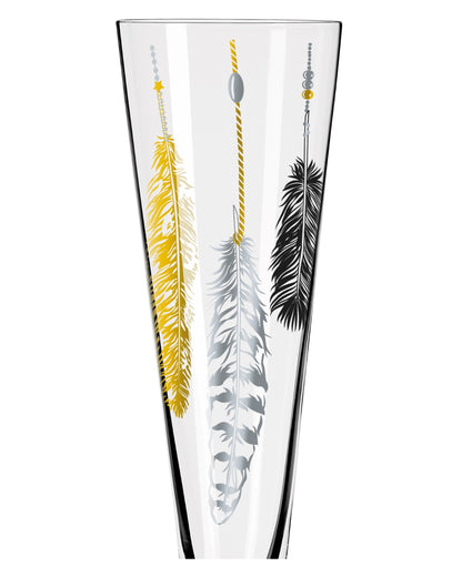 Goldnacht #3, Champagne Glass