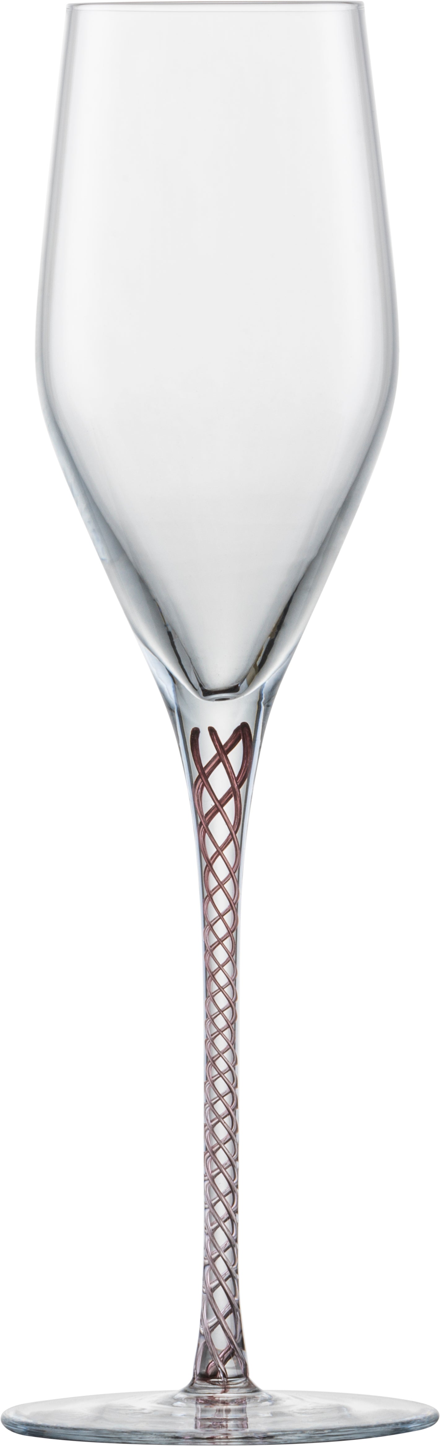 Spirit Champagne Glass, Aubergine