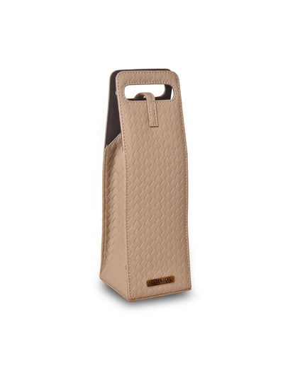 Wine Bottle Caddy, Biege