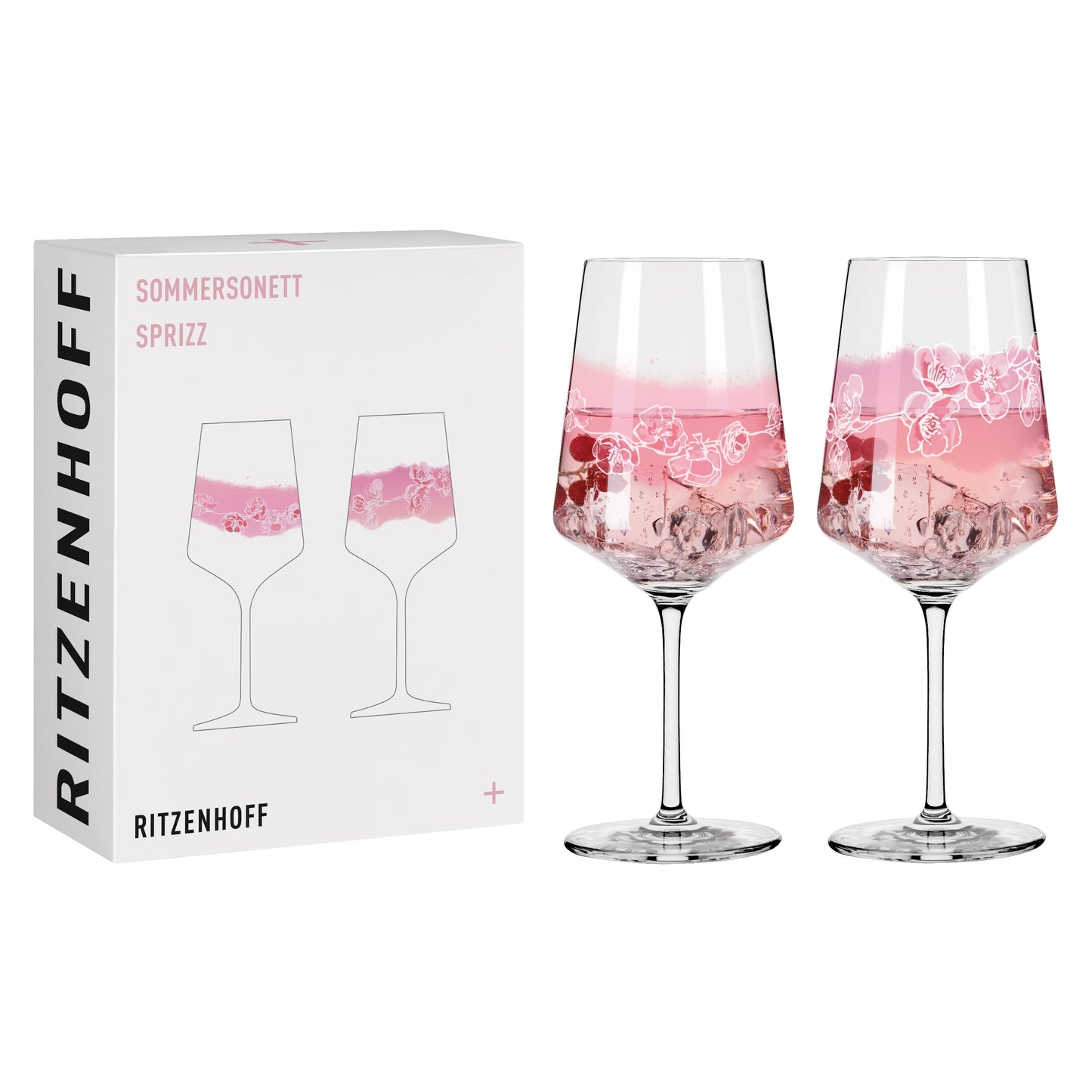 Sommersonett #1, Cocktail Glass, Set of 2