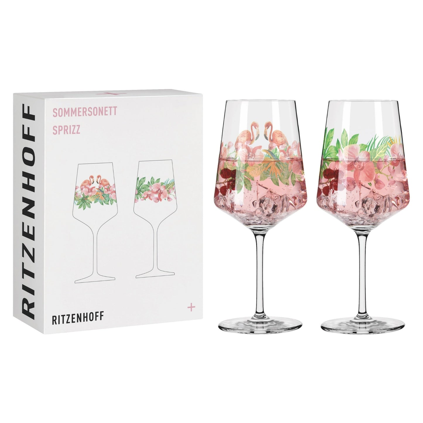 Sommersonett #5, Cocktail Glass, Set of 2