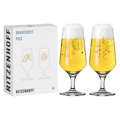 Brauchzeit Pilsner #1, Beer Glass