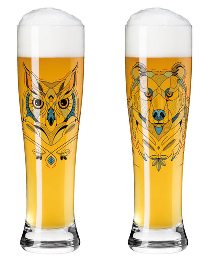 Brauchzeit Wheat Beer Glass #1
