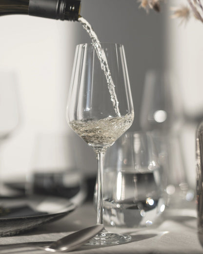 Sternschliff White Wine Glass