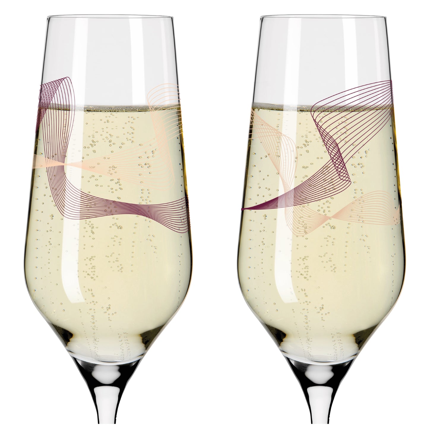 Kristallwind Champagne Glass #1, Set of 2