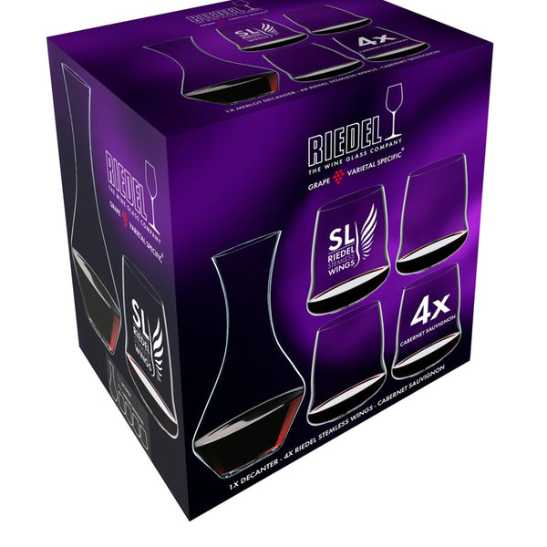 Riedel's Stemless Wings Decanter (Set of 5) Online