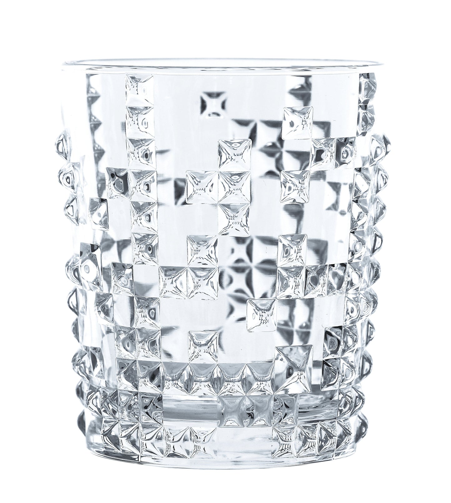 Punk Whisky Tumbler, Clear, Set of 4