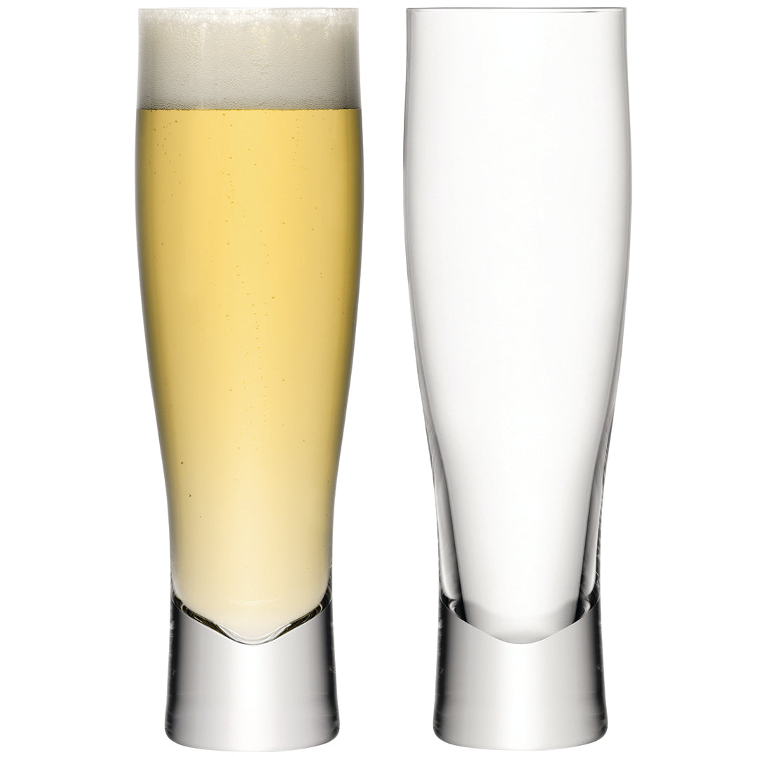 Bar Lager Beer Glass, Set of 2