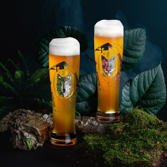 Brauchzeit Wheat Beer Glass #2, Set of 2
