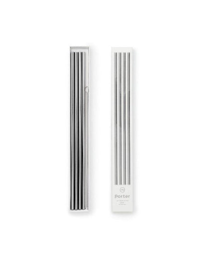 Porter Metal Straw, Silver