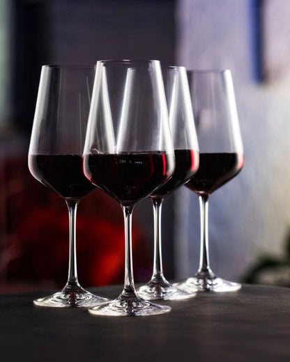 Cheers! Red Wine Glass