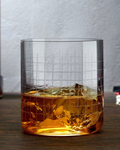 Finesse Grid Whisky Glass