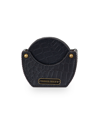 Eden Round Coasters, Black