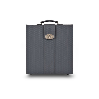 Briefcase Portable Bar, Grey