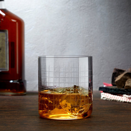 Finesse Grid Whisky Glass