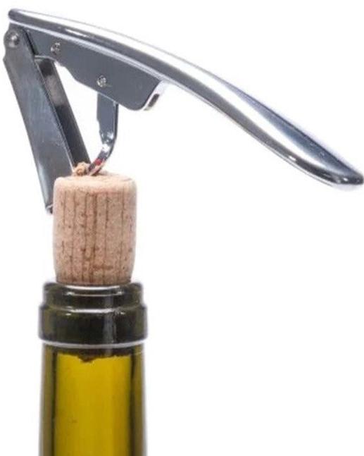 Garçon Métal Chromé Corkscrew Opener