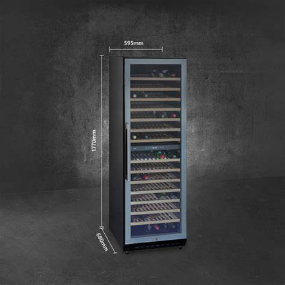 171 Bottle Dual Temperature Wine Cooler