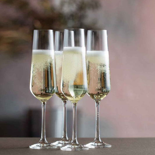 Cheers! Champagne Flute, Set of 4