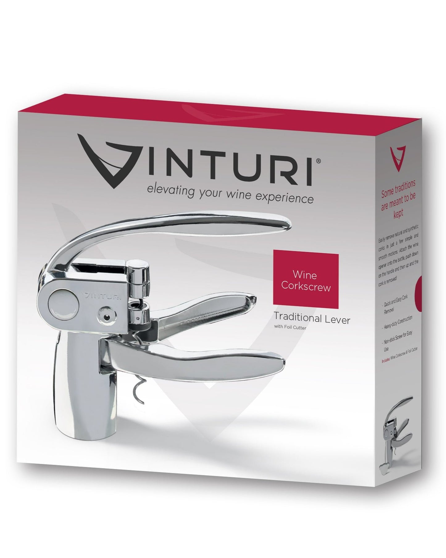 Traditional Lever Wine Opener